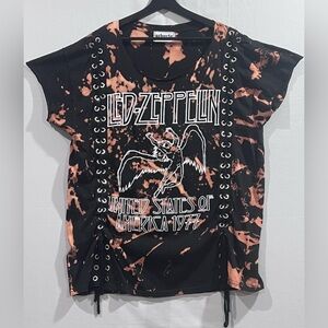 URBNVTG Reworked Custom Led Zepplin T Shirt